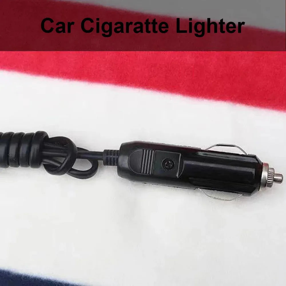 12V Car Electric Blanket - Portable Heated Blanket for Car, Truck, SUV - Double Sizes 120x150cm - Warm Travel Blanket