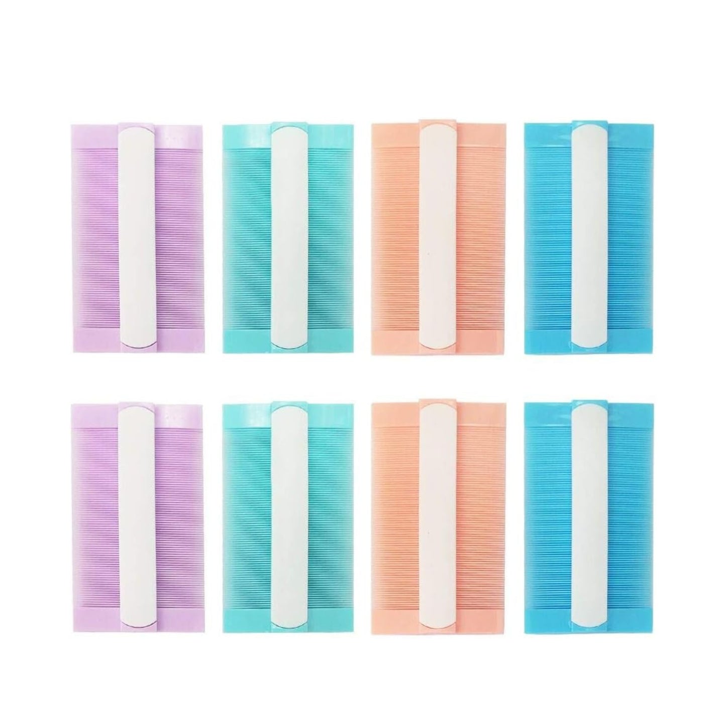 Lice Combs 8 Pack Nit Combs 4 Colors Lice Removal Combs Double Sided Teeth for Kids Adults Pets Head Lice Treatment