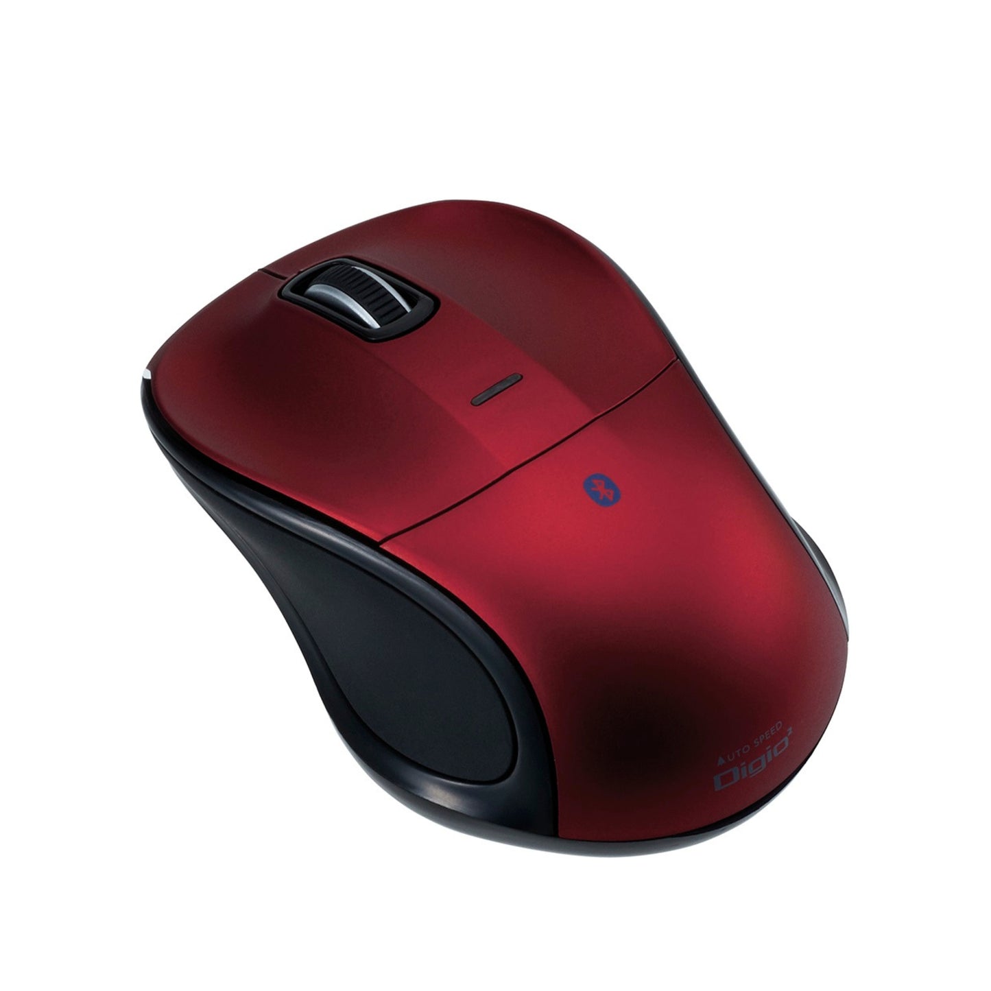 Like A New Bluetooth MUS-BKT111R Digio2 Tablet-Compatible Mouse, Red [BlueLED, Wireless, 3 Buttons, silent button