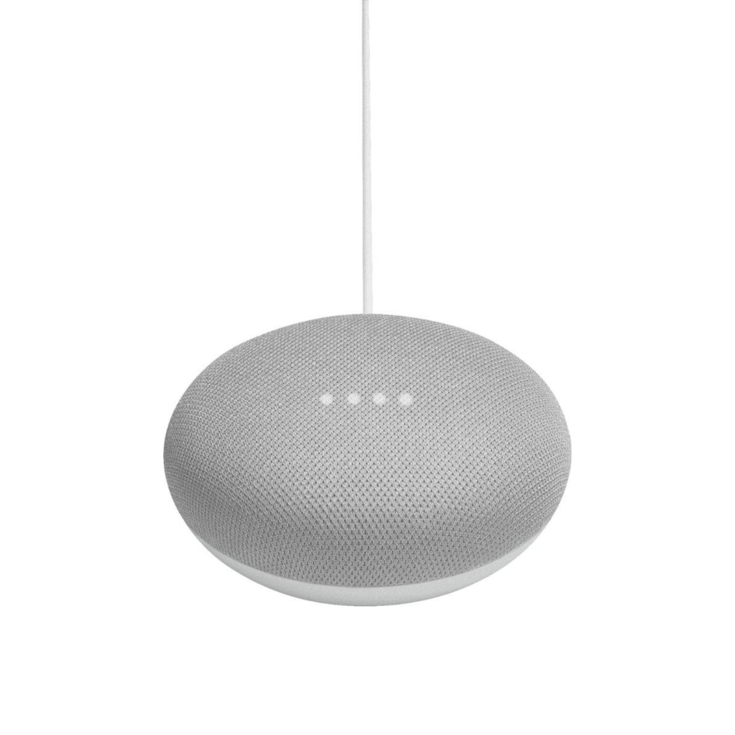 Like A New Google Home Mini 1st Generation, Small but Convenient Smart Speaker, Google Assistant, Control Appliances with Just Your Voice, Powerful and Rich Sound (White)