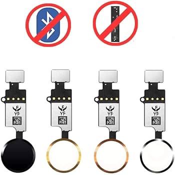 MMOBIEL Home Button 4th Gen. YF Compatible with iPhone SE 2022 / SE 2020/7 / 8/7 Plus / 8 Plus - Fingerprint Touch ID Flex Cable Connector - Replacement - Incl. Screwdrivers - Rose Gold