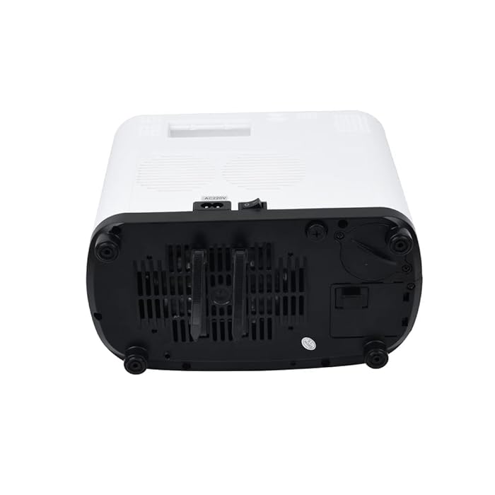 HIDGEEM Portable Oxygen Concentrator Generator, 1-6L/min Adjustable Oxygen Machine 93% ± 3% High Concentration Air Purification Machine