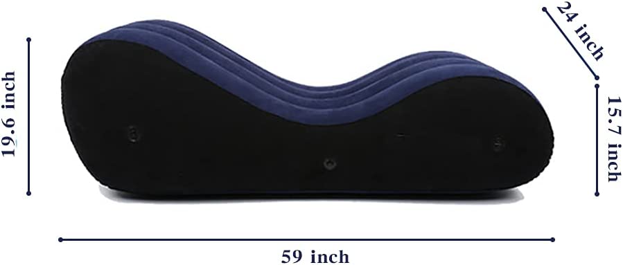 PLKO Inflatable Sofa,Inflatable Sofa Bed, Inflatable Sofa Relaxation Tools,Portable Inflatable Sofa Lounge Chair ,for Bedroom