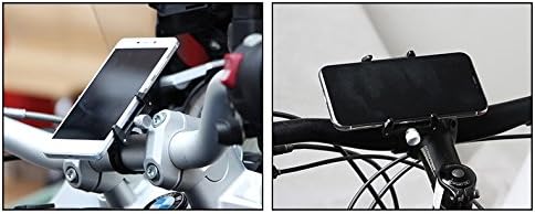 GUB PRO1 Universal Alloy Bike Cell Phone Holder Aluminum Bicycle Handlebar Phone Support for 3.5-6.2inch Bike Bracket Mount