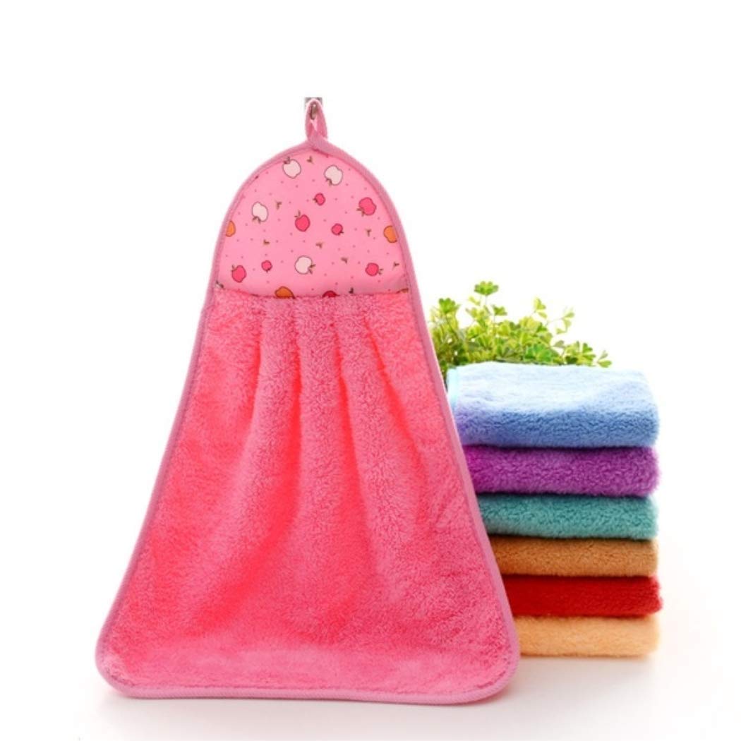 4pc Microfiber Hand Towel | Sink Towel with Hanging Loop | Wash Basin Hanging Hand Towel | for Bathroom Kitchen Home | Multicolour - Gulybaba - Genuine products online Marketplace in Pakistan