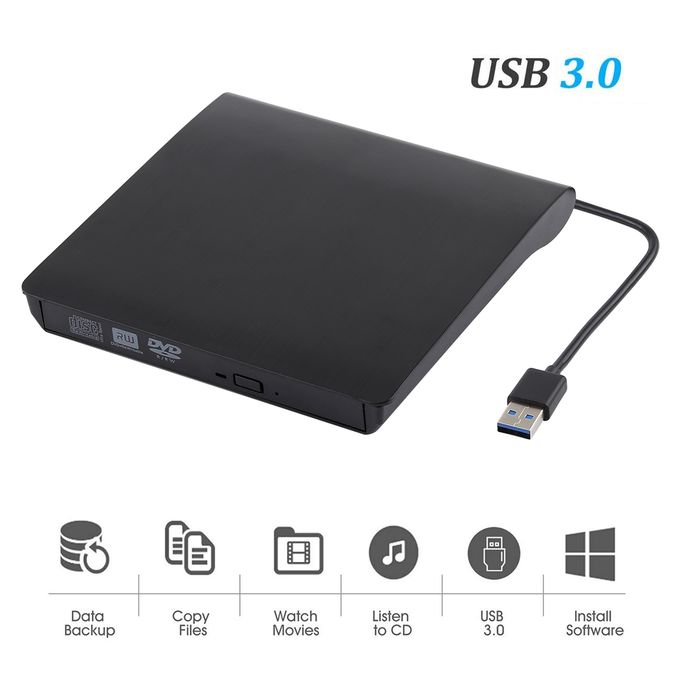 USB 3.0 POP-UP Mobile External DVD-Rw DVD / CD Rewritable Drive External ODD & HDD Device