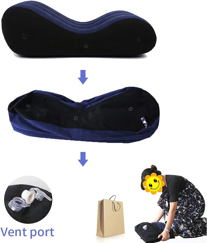 PLKO Inflatable Sofa,Inflatable Sofa Bed, Inflatable Sofa Relaxation Tools,Portable Inflatable Sofa Lounge Chair ,for Bedroom