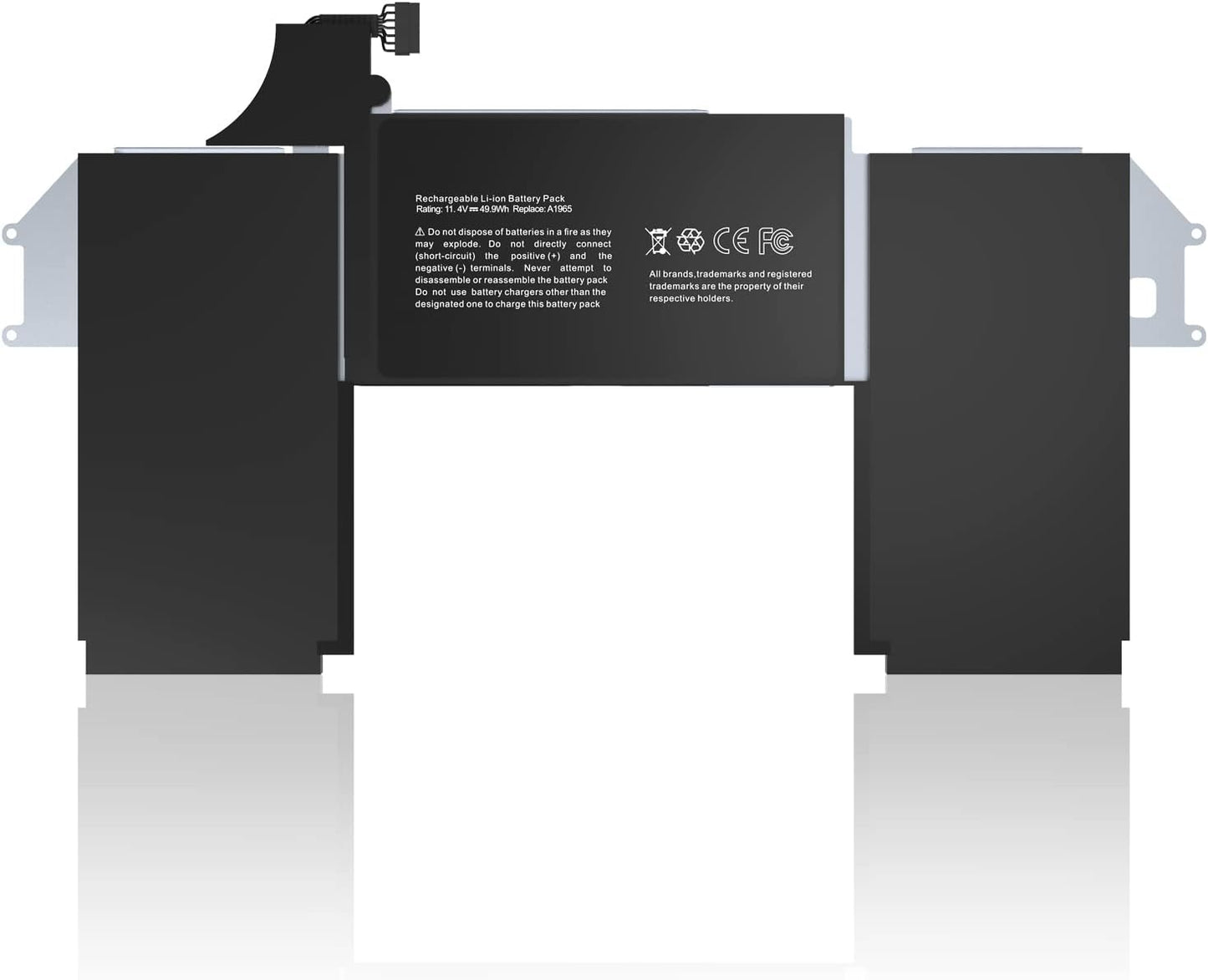 HASESS A1932 Replacement Battery for MacBook Air 13 Inch A1932 A1965 A2179 2018 2019 2020 Version (11.4V 49.9Wh)