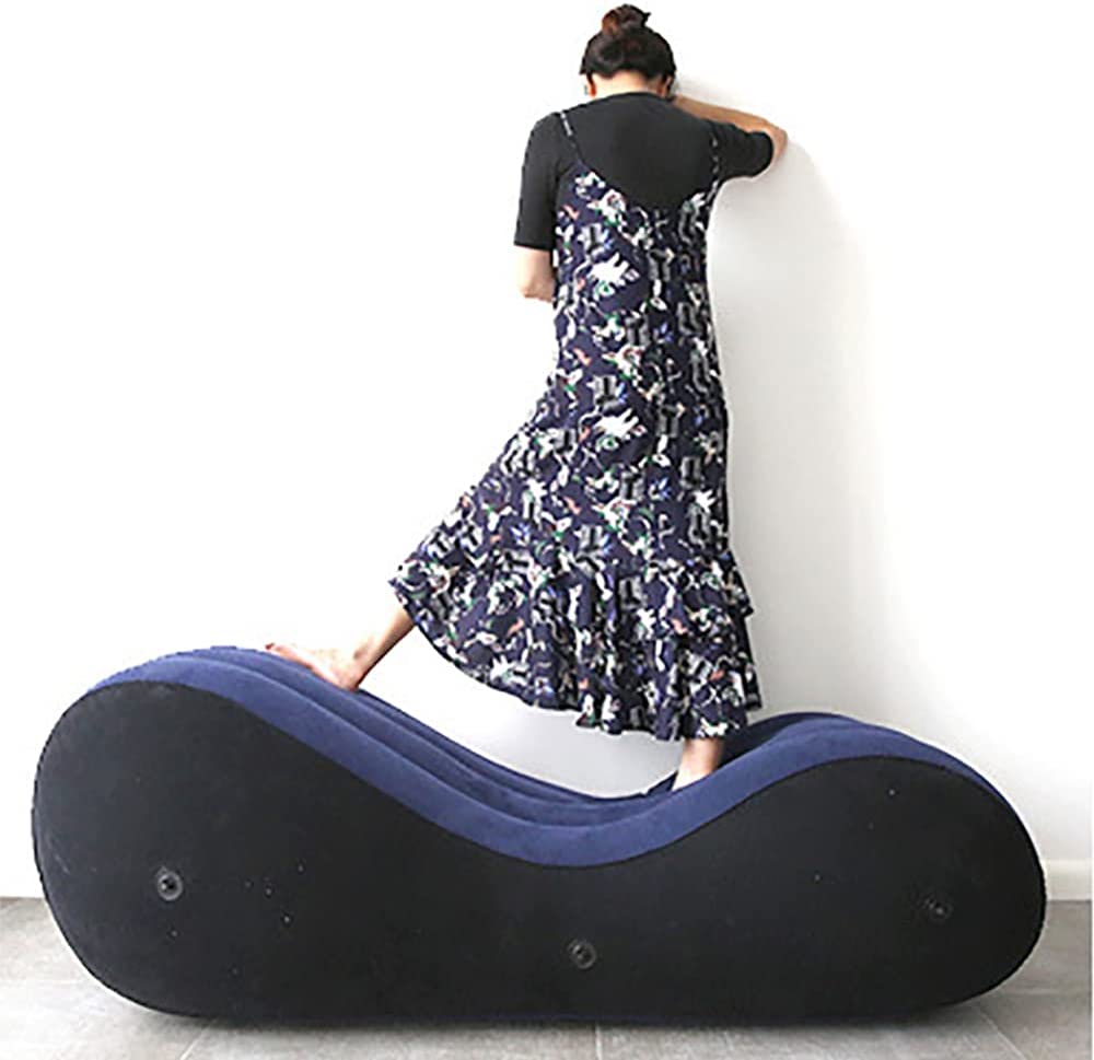 PLKO Inflatable Sofa,Inflatable Sofa Bed, Inflatable Sofa Relaxation Tools,Portable Inflatable Sofa Lounge Chair ,for Bedroom