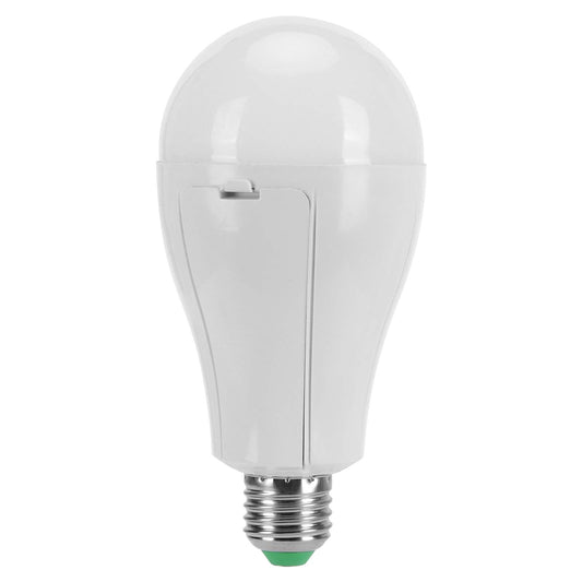 EYEPOWER Emergency Rechargeable AC/DC Light Bulb 20W Soft White Light Bulbs for Home Camping Tent Bulb With 2 Battery