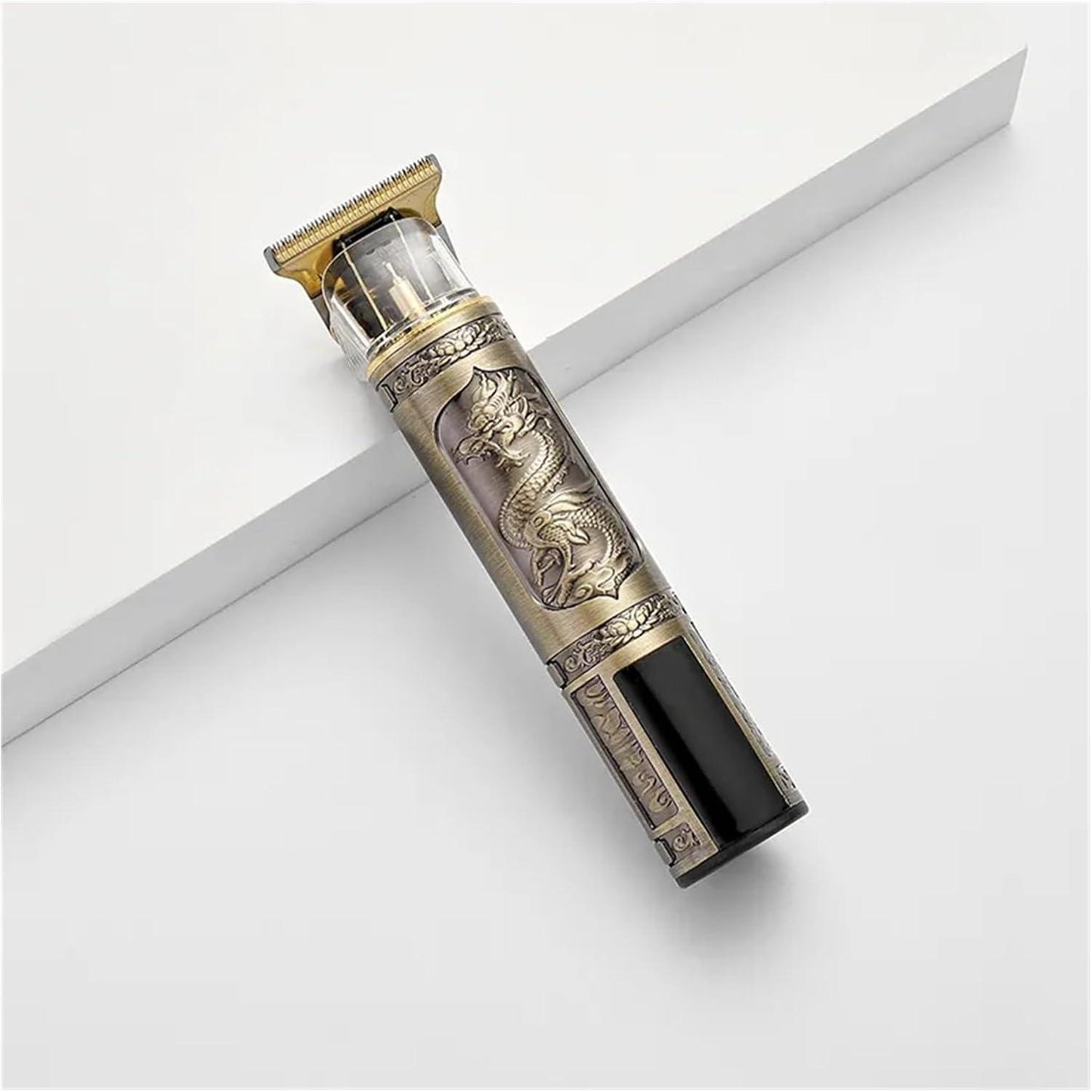 T9 Hair Clipper Electric Clipper Hairdressing USB Electric Three-Speed Speed Adjustment Large-Screen Power Display Metal Shaver(Three-Speed Dragon)