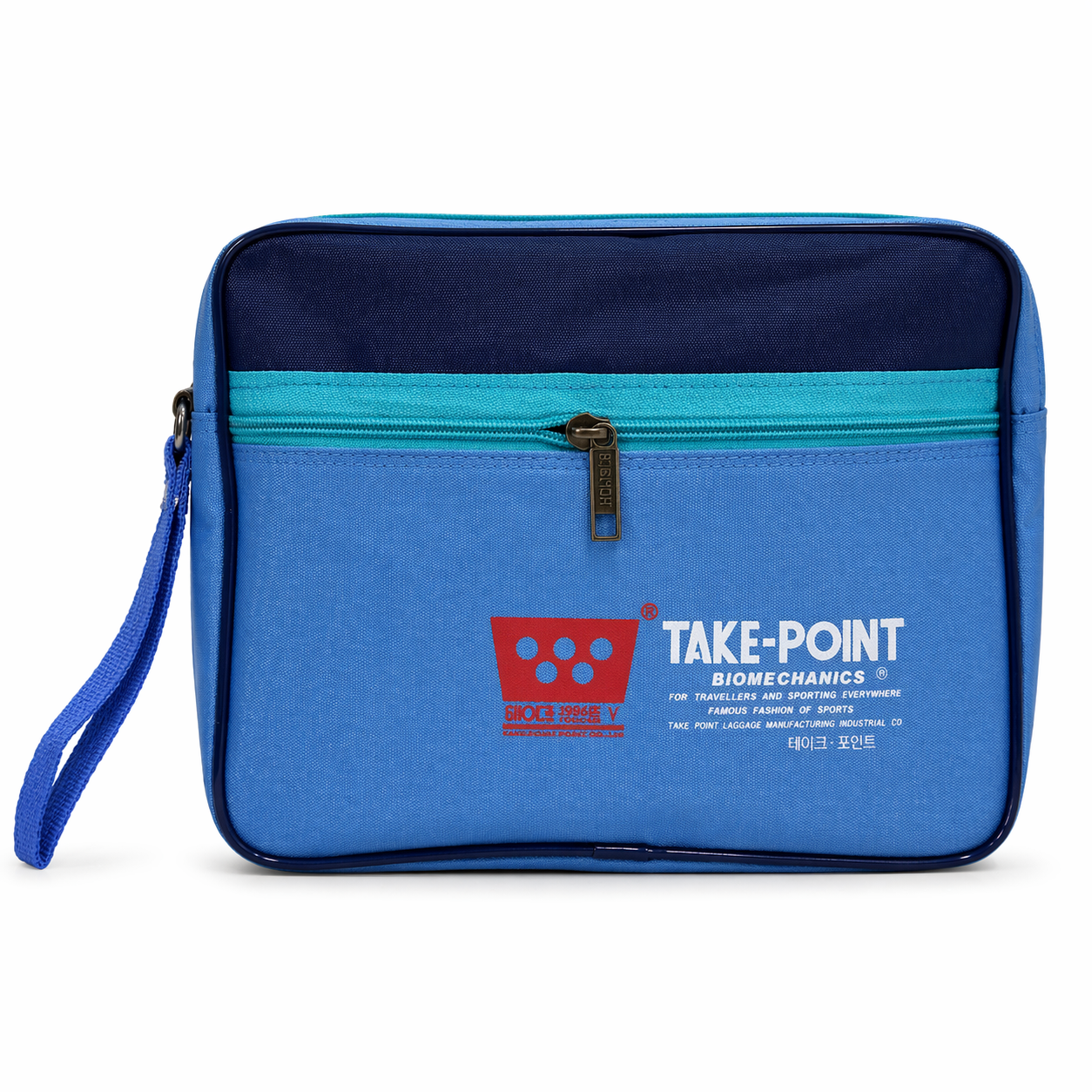 Take-Point Biomechanics Premium Documents Organizer Bag with Zipper & Wrist Strap – Durable Fabric, Compact & Spacious for Office, Travel & Students
