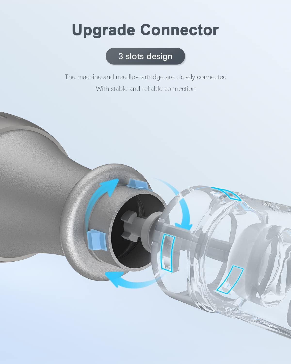 قلم Dr.Pen Ultima M8S Microneedling: قلم لاسلكي احترافي للعناية بالبشرة، للوجه والجسم، ونمو الشعر واللحية - 6 خراطيش بديلة