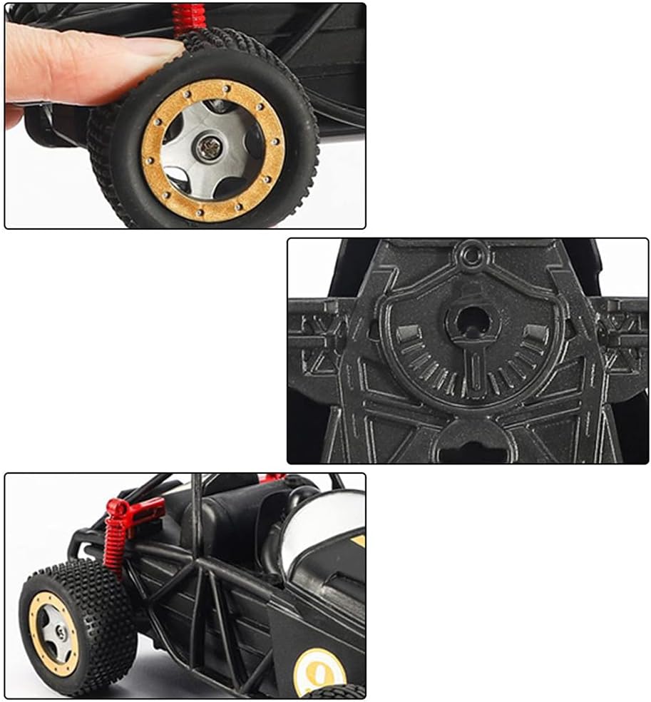 XMFQUAN 1/20 Mini Electric Remote Control F1 Racing Car, 2.4G High Speed Drift Charging RC Rally Truck, Drop-Resistant Non-Slip Off-Road RC Vehicle Model, Parent-Child Interactive Toy Car