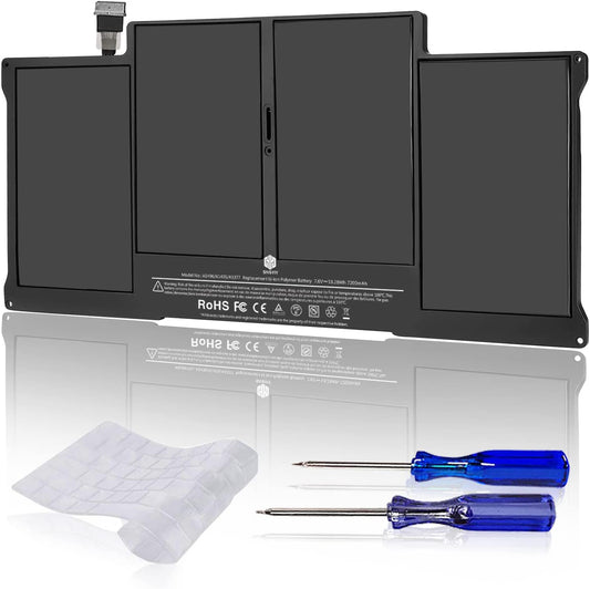 SNSYIY Replacement Battery for MacBook Air 13 inch A1466 (Mid 2012, Mid 2013, Early 2014, Early 2015,2017) A1369(Late 2010, Mid 2011) 7200mAh Laptop Battery for Apple MacBook Air A1496 A1377 A1405 Battery