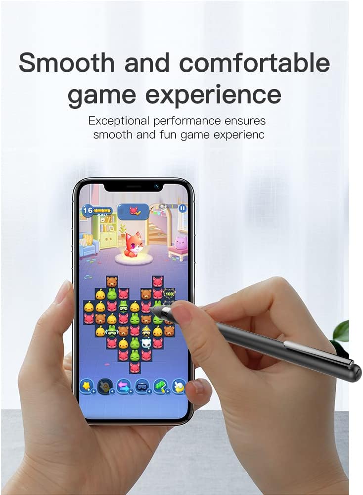 DOGAIN Stylus Pen Compatible with iPad Apple pencil Touch Screen Pen Capacitive Rechargeable Styli with 1.4mm Ultra Fine Tips Compatible with iPads/Tablets/iPhones/Samsung Android/iOS/Lenovo