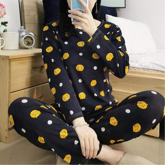 WWESDXCR Pajamas Suit Women Trousers Casual Pajamas Kawaii Pajamas