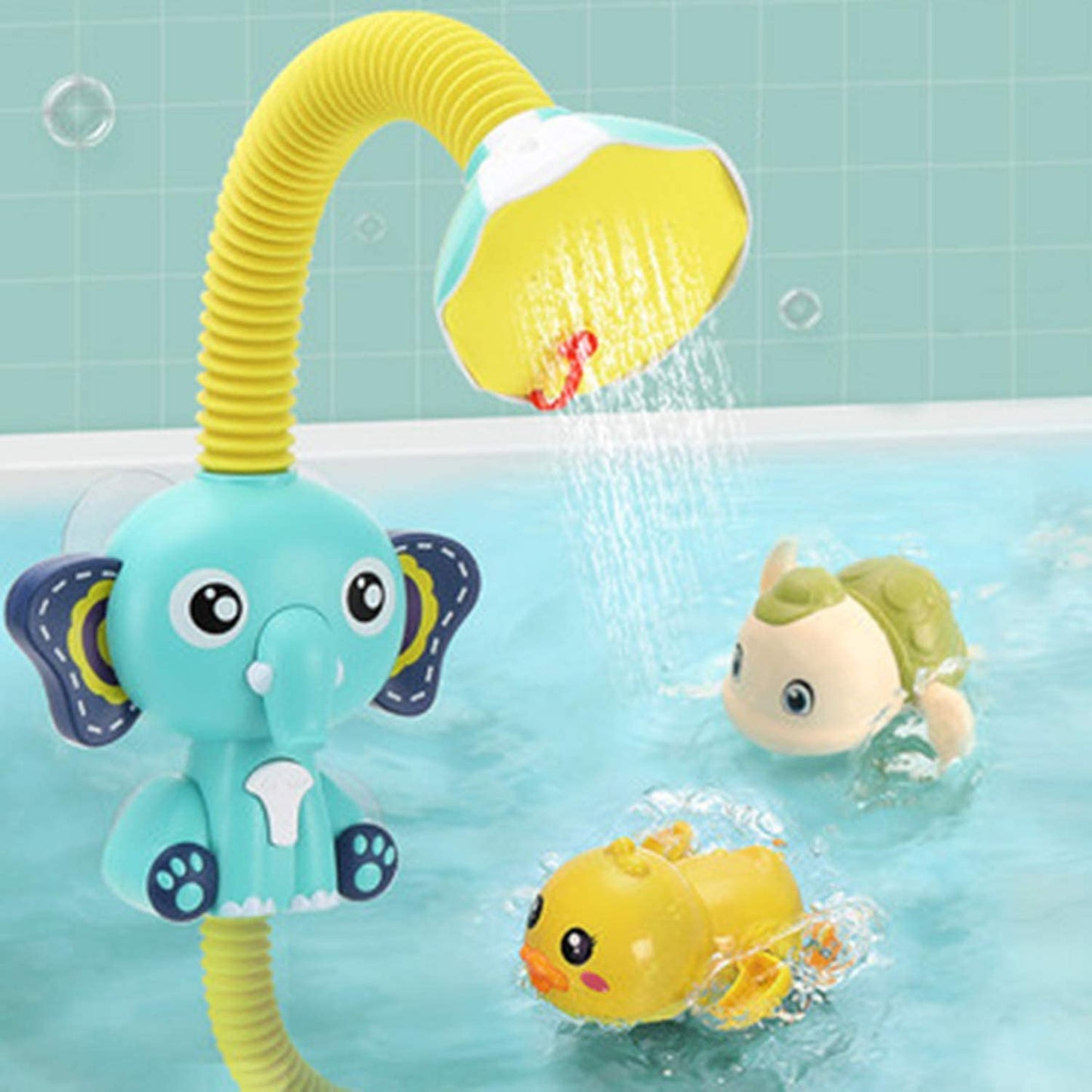 Bath Sprinkler Toy Automatic Water Pump with Bath Shower Sprayer-Baby