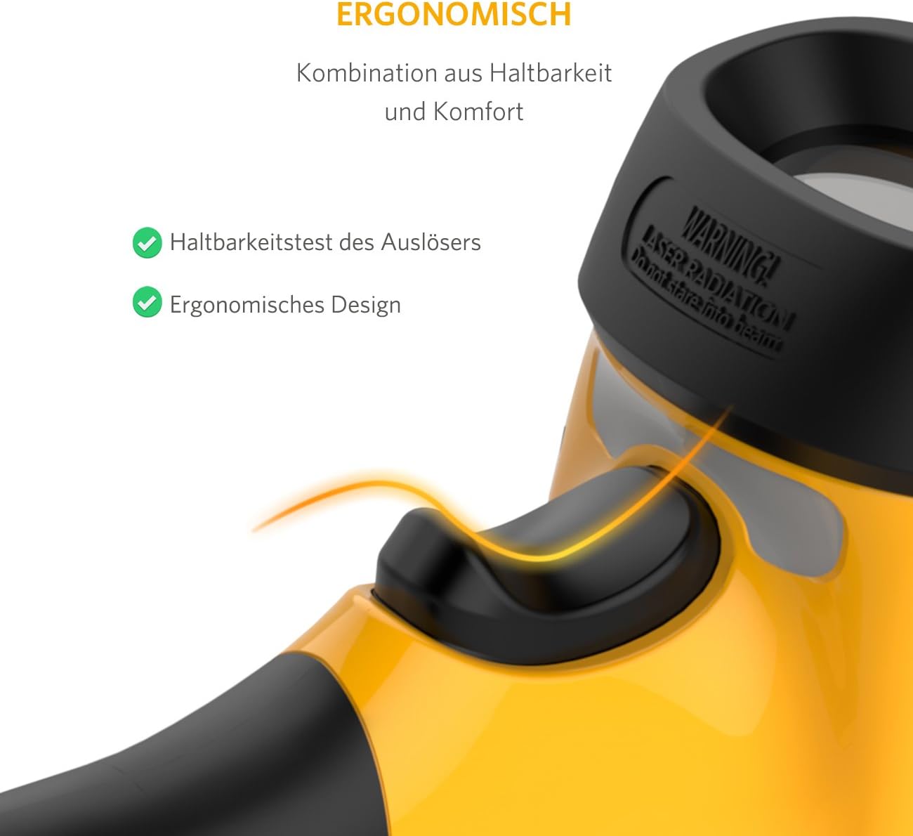 Inateck Barcode Scanner Wireless, 2.4GHz, 2600mAh Battery, 60M Range, Automatic Scanning, P6