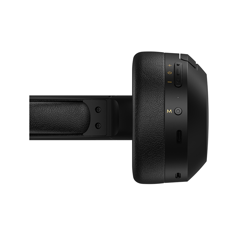 Edifier W820NB Plus Hybrid Active Noise Cancelling Headphones - LDAC Codec - Hi-Res Audio Wireless & Wired - Fast Charge - 49H Playtime - Over Ear Bluetooth V5.2 Headphones- Black