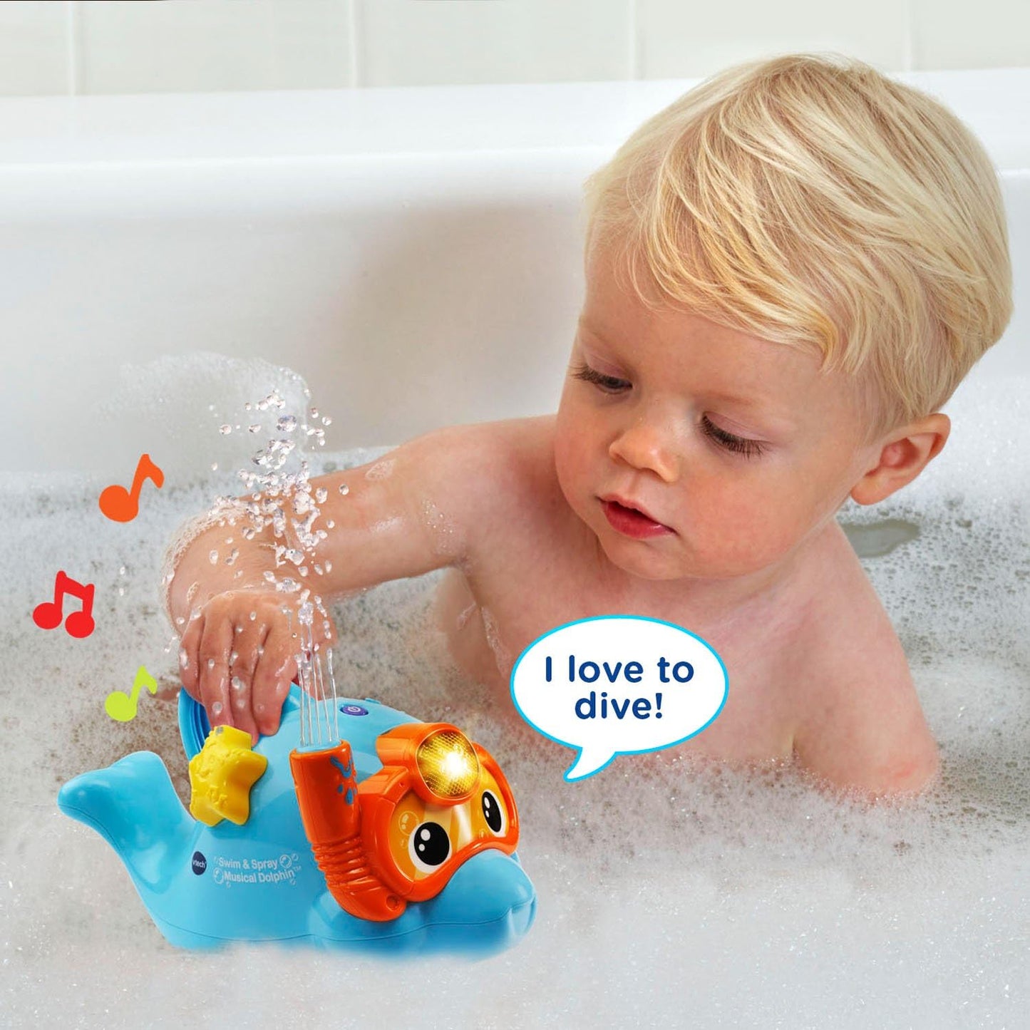 VTech Swim & Spray Musical Dolphin