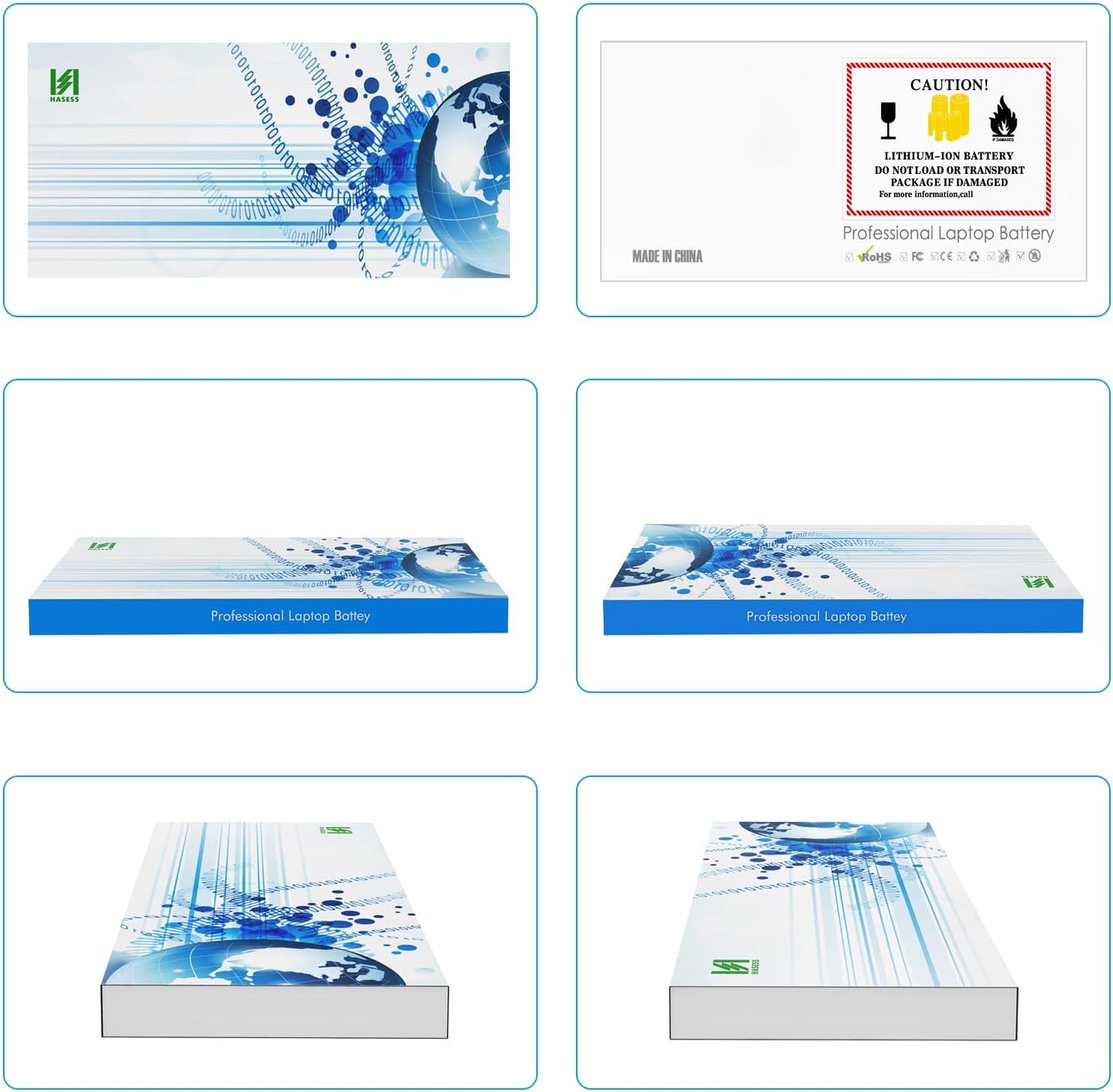 HASESS A1932 Replacement Battery for MacBook Air 13 Inch A1932 A1965 A2179 2018 2019 2020 Version (11.4V 49.9Wh)