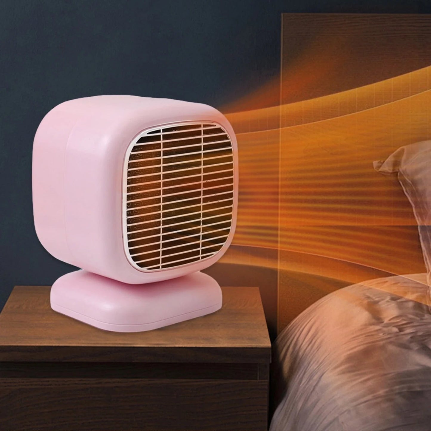 800W Small Space Heater, Portable Heater - Small Portable Heater | Fan Heater, Safe Desktop Space Heater, Adjustable Electric Heater for Bedroom - Gulybaba - Genuine products online Marketplace in Pakistan