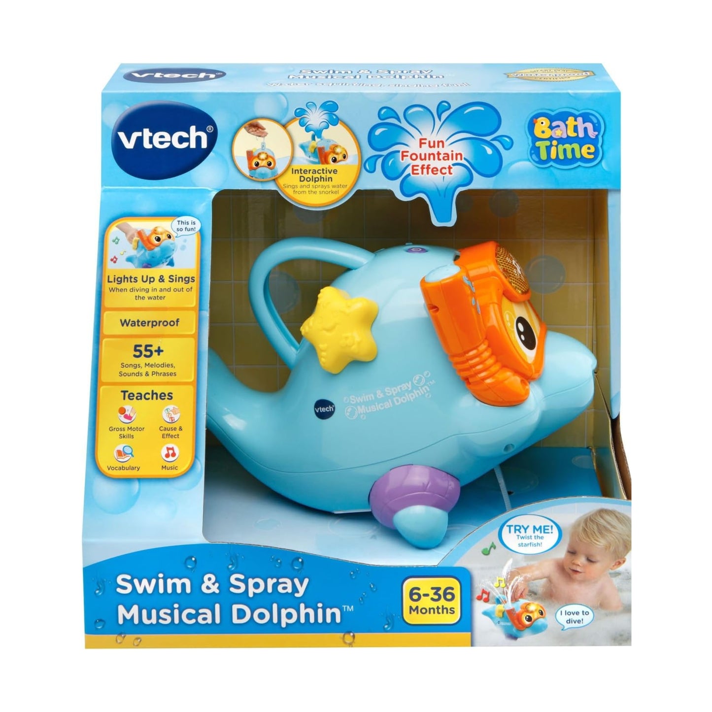 VTech Swim & Spray Musical Dolphin