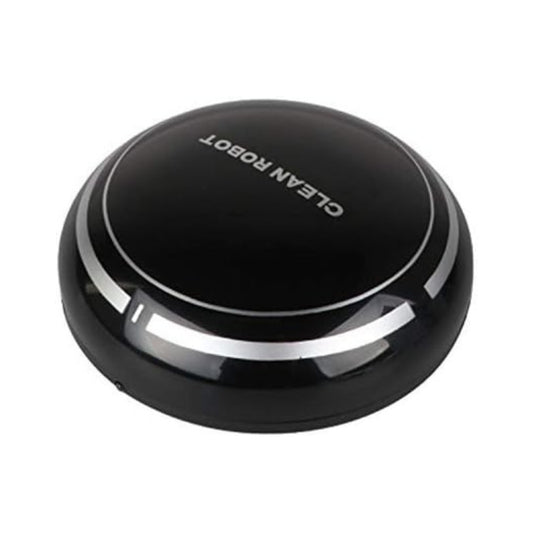 Robot Vacuum Cleaner, Smart Robot USB Vacuum Cleaner Auto Robotic Vacuumms, 3 in 1 Robotic Floors Sweep Mop Sweeper Super Quiet Mini Cleaning Robot for Pet Hair, Hard Floor (Black)
