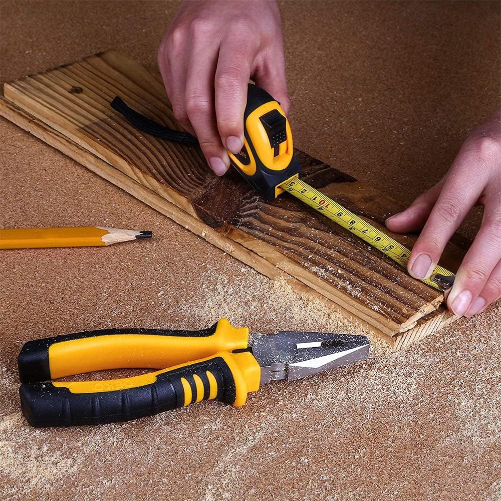 JAWAI 9-Piece Portable Mini Tool Set – Basic Household Repair Kit for Home, Office & Car