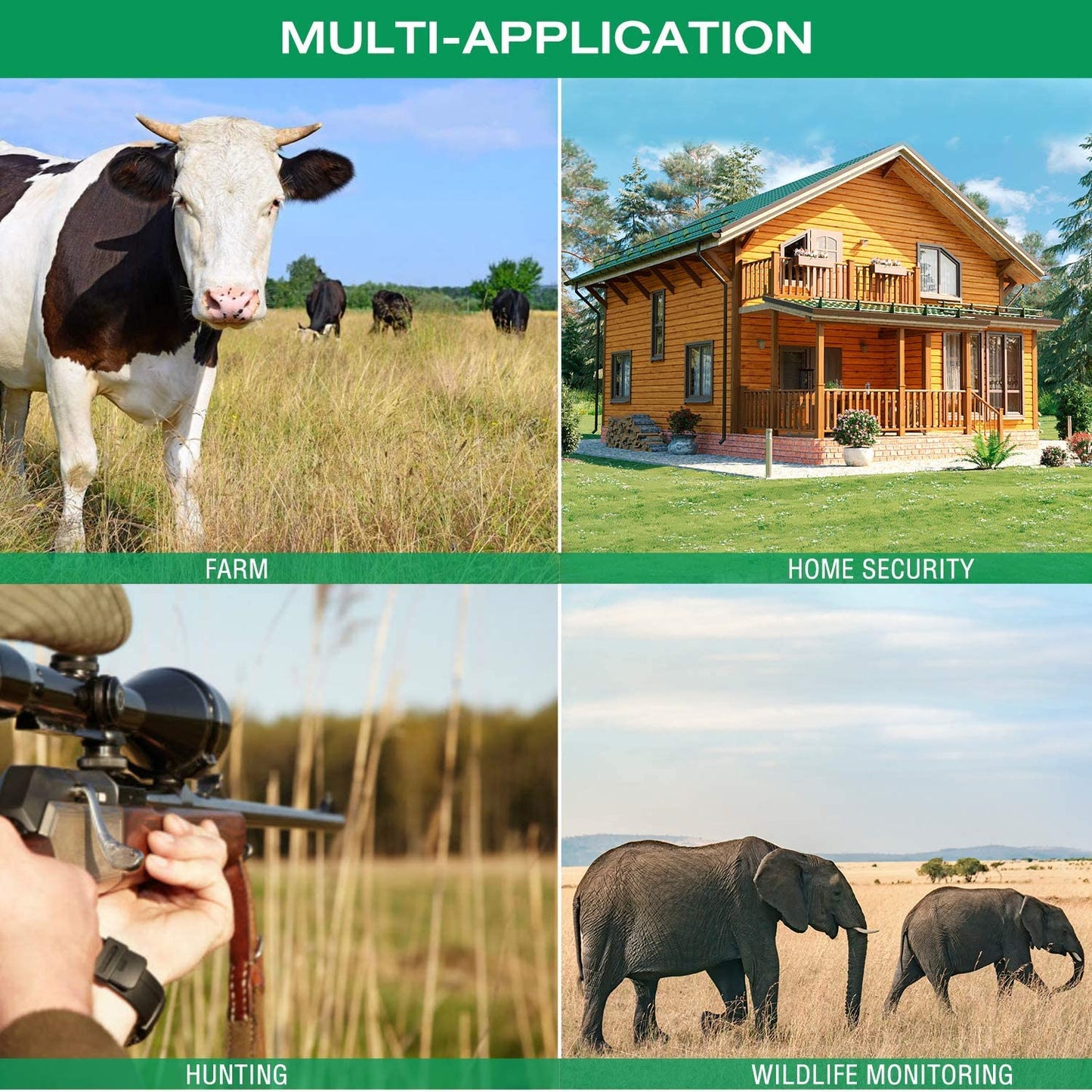 Campark T100 4K 30MP WiFi Bluetooth Trail Game Camera WIFI Connection & APP Control