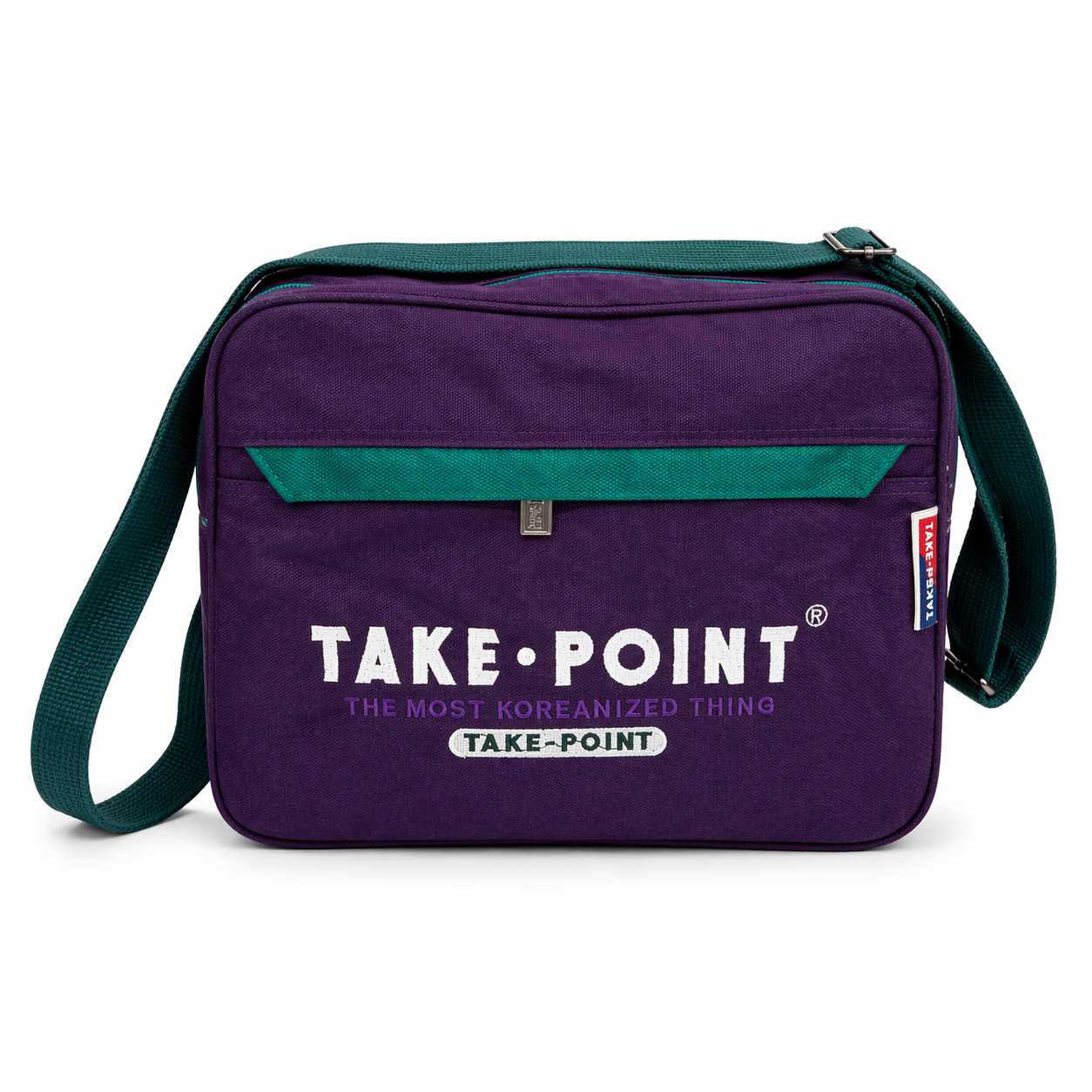 Take-Point Premium Canvas Messenger Documents Bag with Adjustable Shoulder Strap – Durable, Spacious Office & Travel Organizer