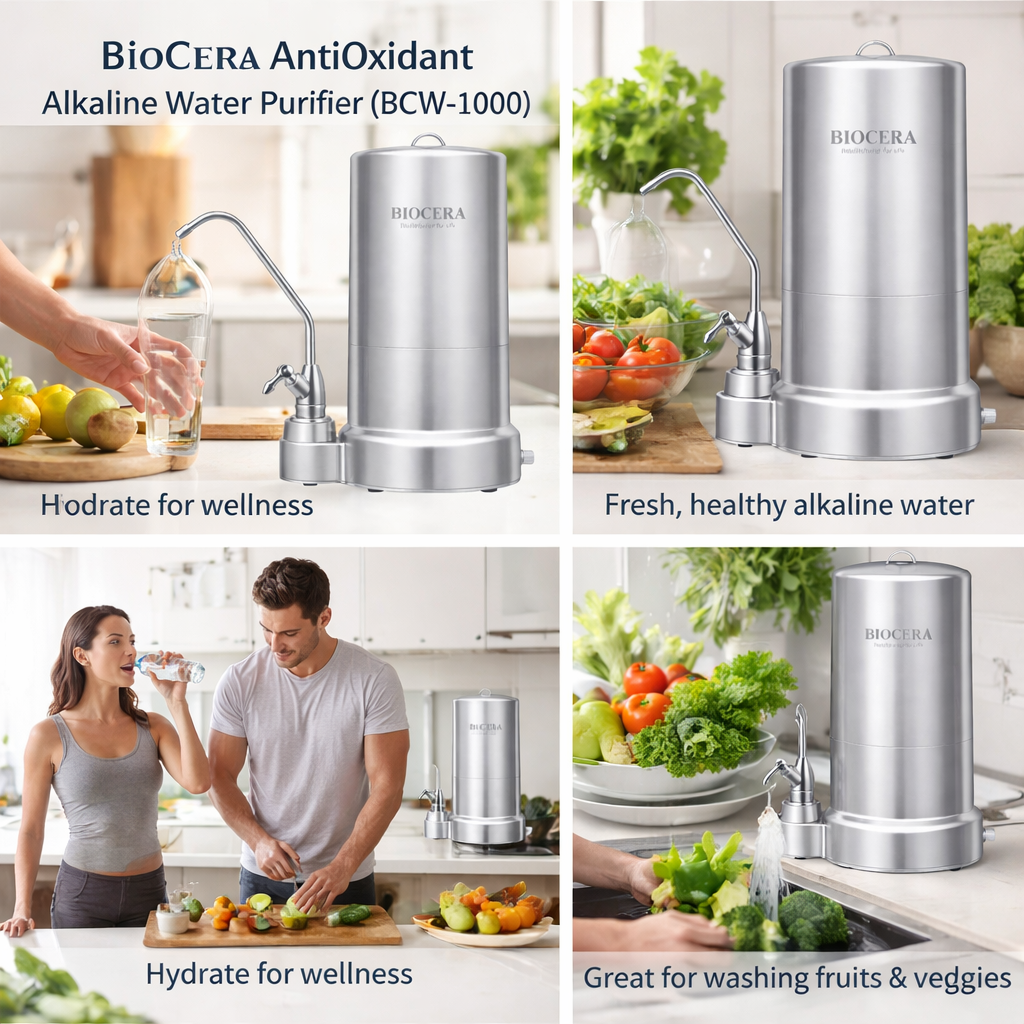 Biocera AntiOxidant Alkaline Water Purifier (BCW-1000)