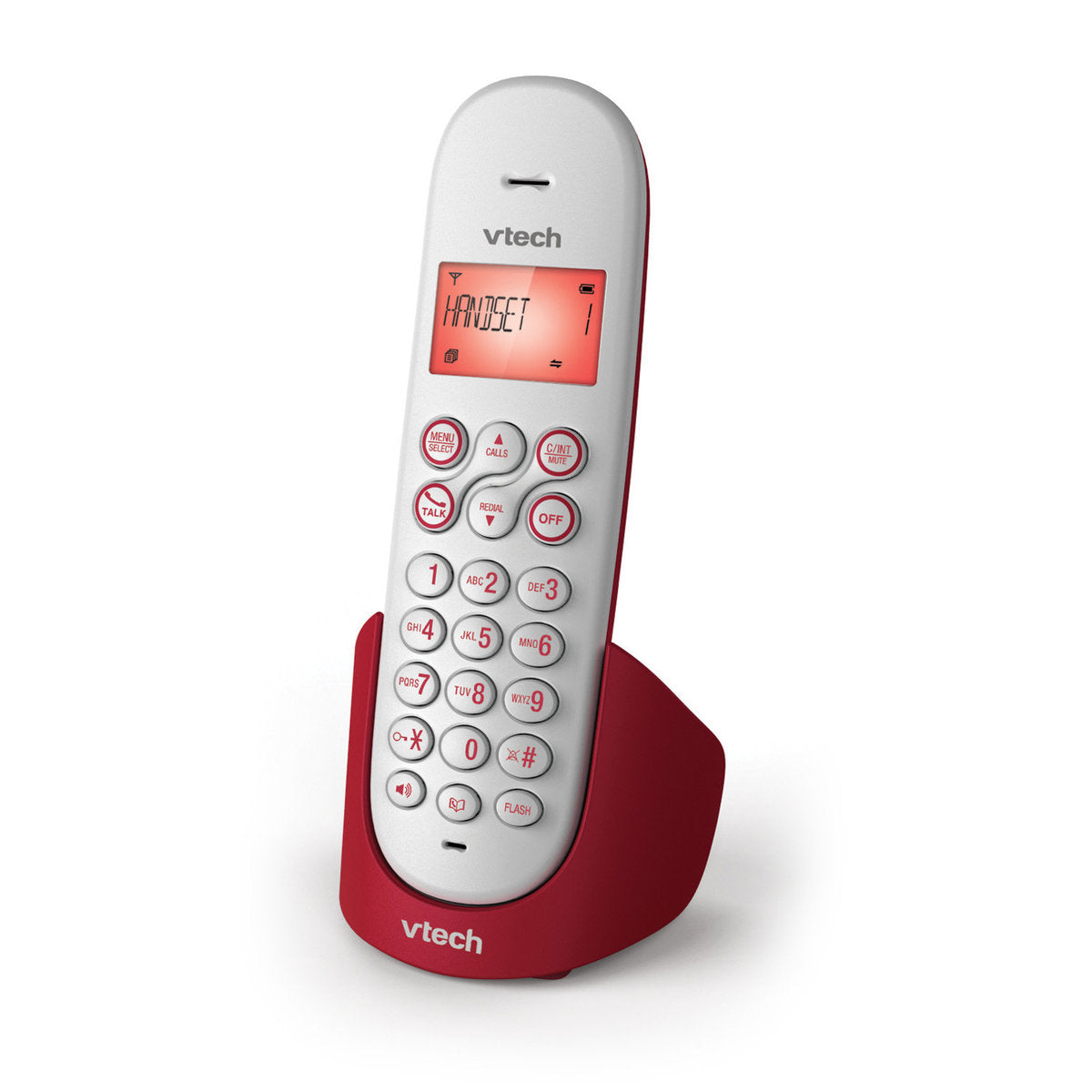 VTech ES2210A-2 Digital Wireless Telephone Backlit LCD with Calling Number Display Colour Matching Design 2-handset Cordless Phone