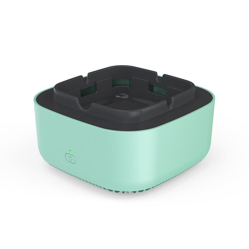Smokeless Ashtray - 2 In 1 Multifunctional Ashtray Air Purifier Ashtray with Filter,Multifunctional Portable Negative Ion Air Freshener for Business Car Home Office