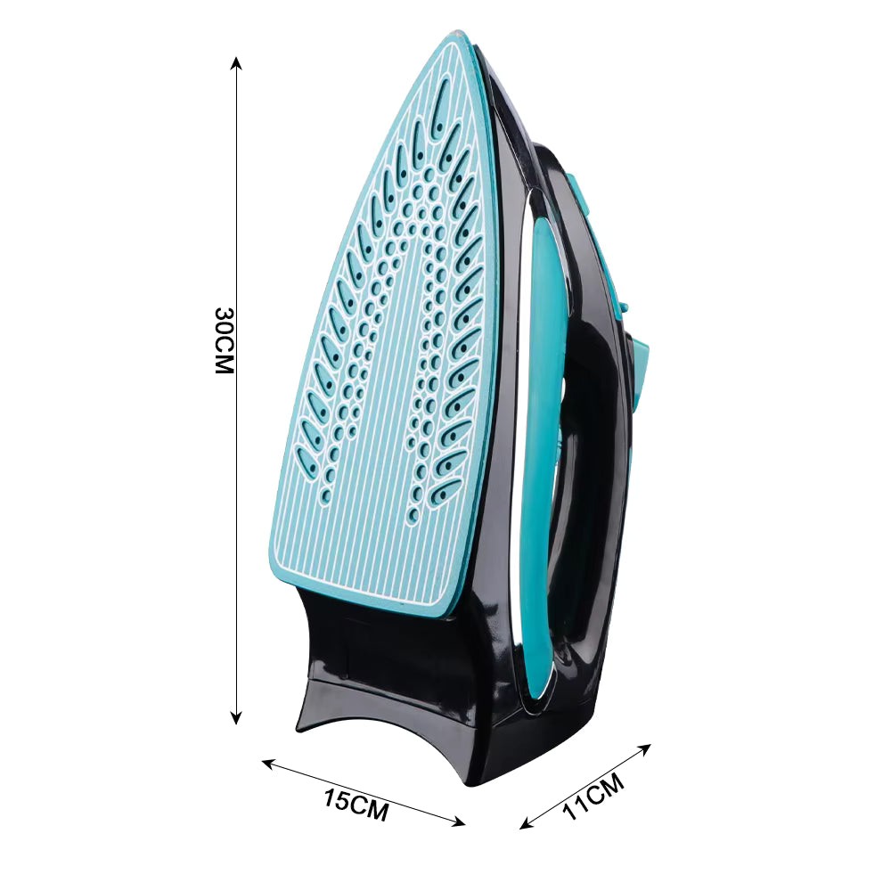 RAF Electric Steam Iron, Ceramic Coated Plate Flat Iron Home Appliances 2400W, R.1193G