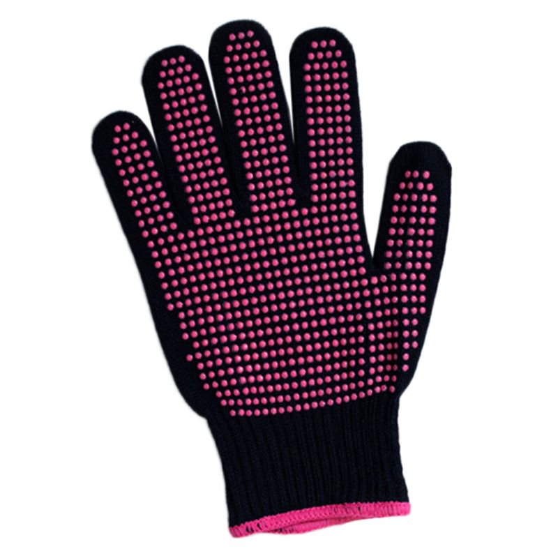 Newest 300 Centigrade Heat Resistant BBQ Gloves Cotton Silicone Non-Slip Hair Styling Work Gloves Wholesale
