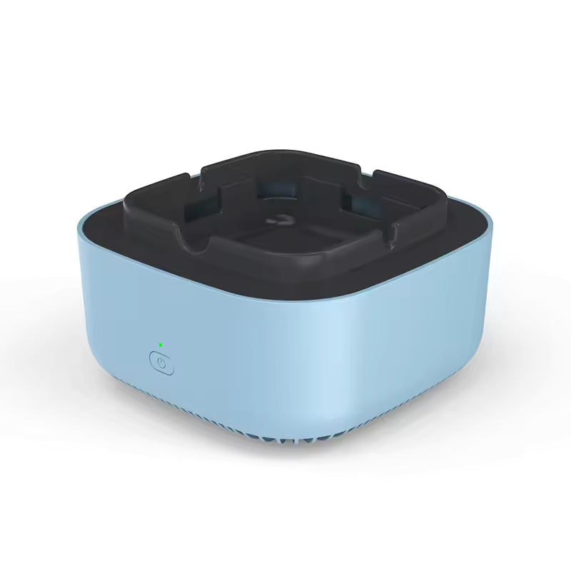 Smokeless Ashtray - 2 In 1 Multifunctional Ashtray Air Purifier Ashtray with Filter,Multifunctional Portable Negative Ion Air Freshener for Business Car Home Office