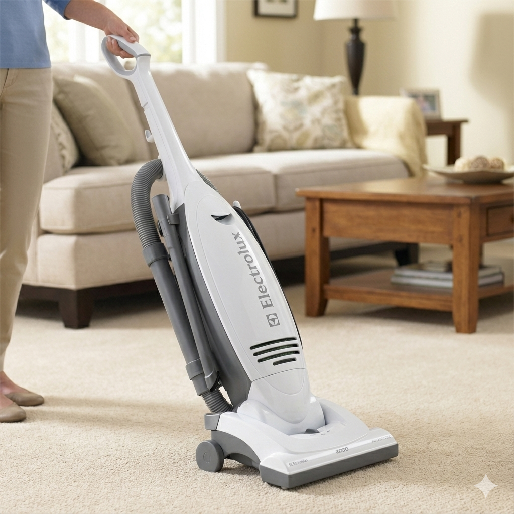 Electrolux Z2250 Upright Vacuum Cleaner with HEPA filtration Cleans Carpets and Hard floors