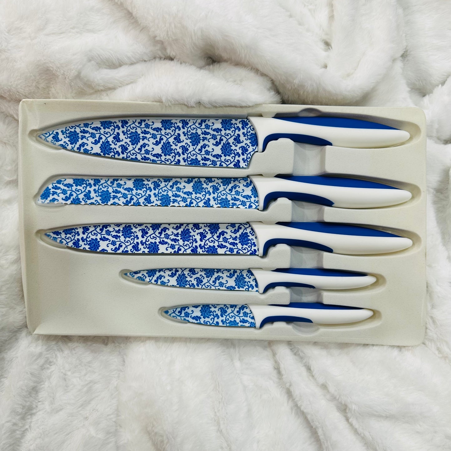 Fissman 5 Pcs Kitchen Knife Set - Sharp, Durable & Stainless Steel Ideal For House Warming Gift