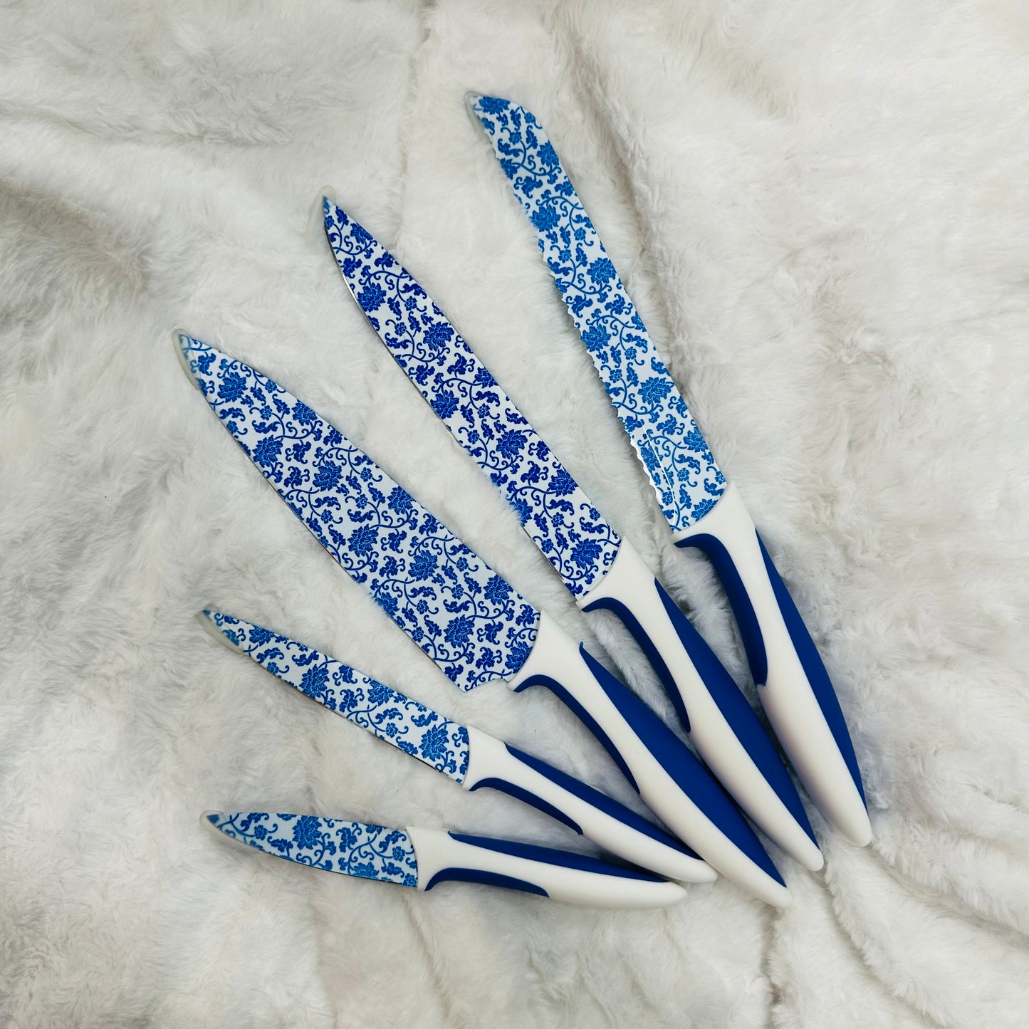 Fissman 5 Pcs Kitchen Knife Set - Sharp, Durable & Stainless Steel Ideal For House Warming Gift