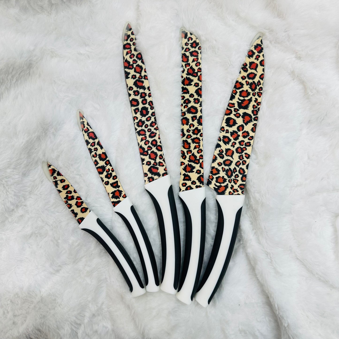 Fissman 5 Pcs Kitchen Knife Set - Sharp, Durable & Stainless Steel Ideal For House Warming Gift