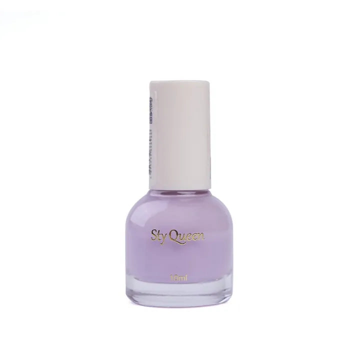 Sty Queen Water-Based Nail Polish – Non-Toxic, Quick-Dry, Peel-Off Formula for Healthy, Glossy Nails