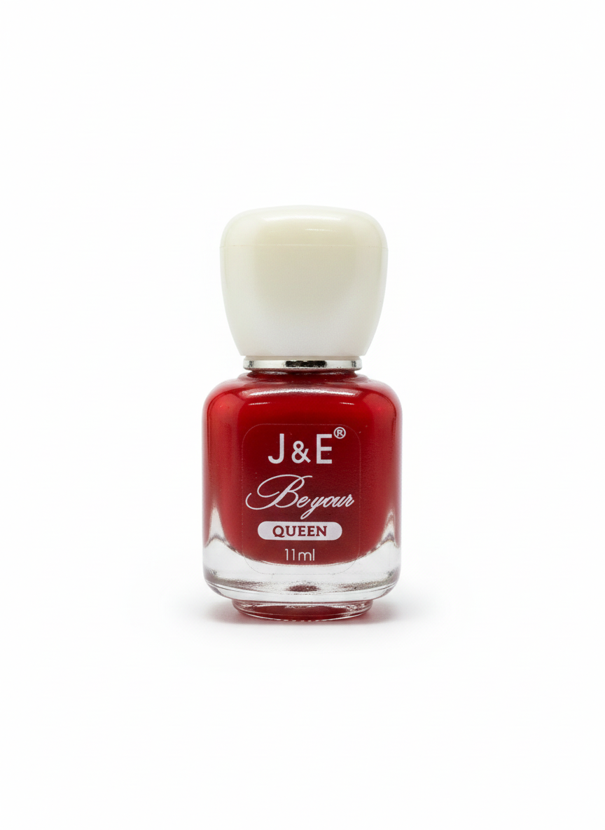 J&E Water-Based Nail Polish – Non-Toxic, Peel-Off Formula, Quick-Dry, Odor-Free, Safe for Kids & Adults, Long-Lasting Shine, Easy Removal Without Acetone