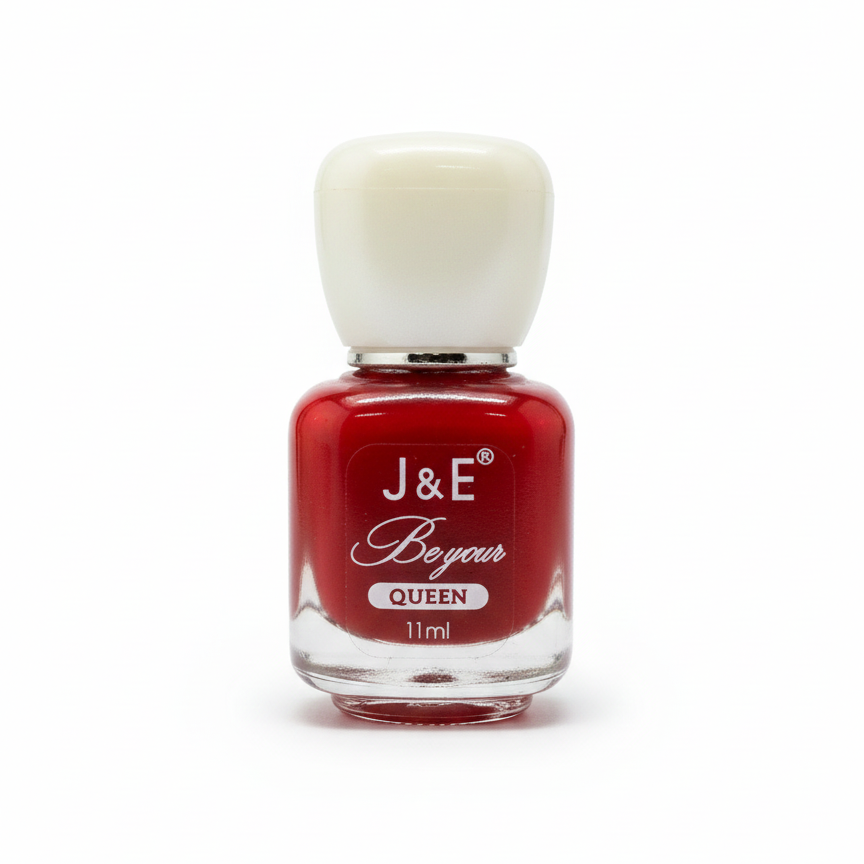 J&E Water-Based Nail Polish – Non-Toxic, Peel-Off Formula, Quick-Dry, Odor-Free, Safe for Kids & Adults, Long-Lasting Shine, Easy Removal Without Acetone