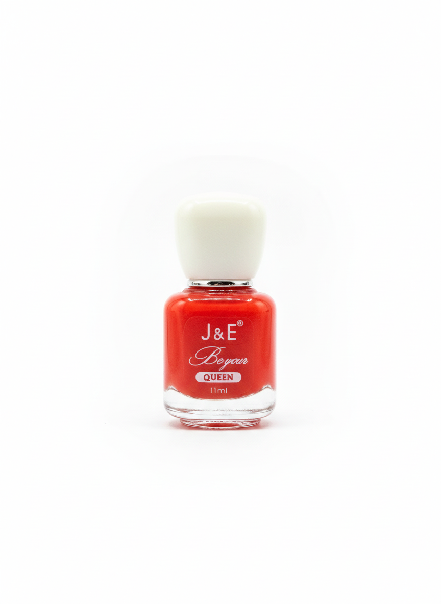 J&E Water-Based Nail Polish – Non-Toxic, Peel-Off Formula, Quick-Dry, Odor-Free, Safe for Kids & Adults, Long-Lasting Shine, Easy Removal Without Acetone