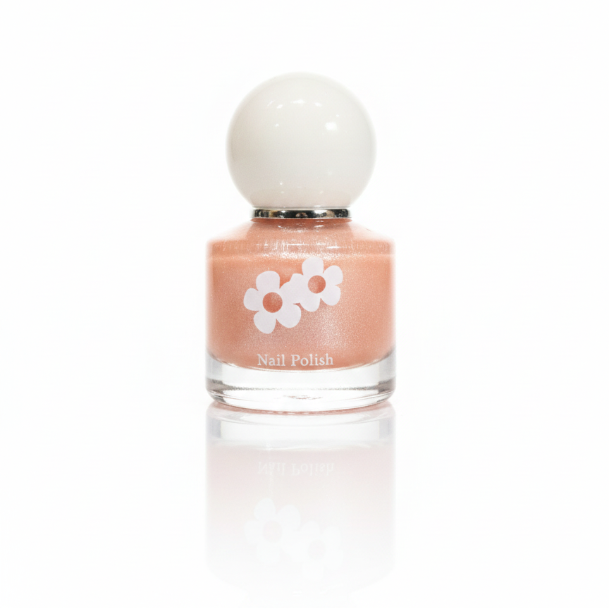 J&E Water-Based Nail Polish – Non-Toxic, Peel-Off Formula, Quick-Dry, Odor-Free, Safe for Kids & Adults, Long-Lasting Shine, Easy Removal Without Acetone