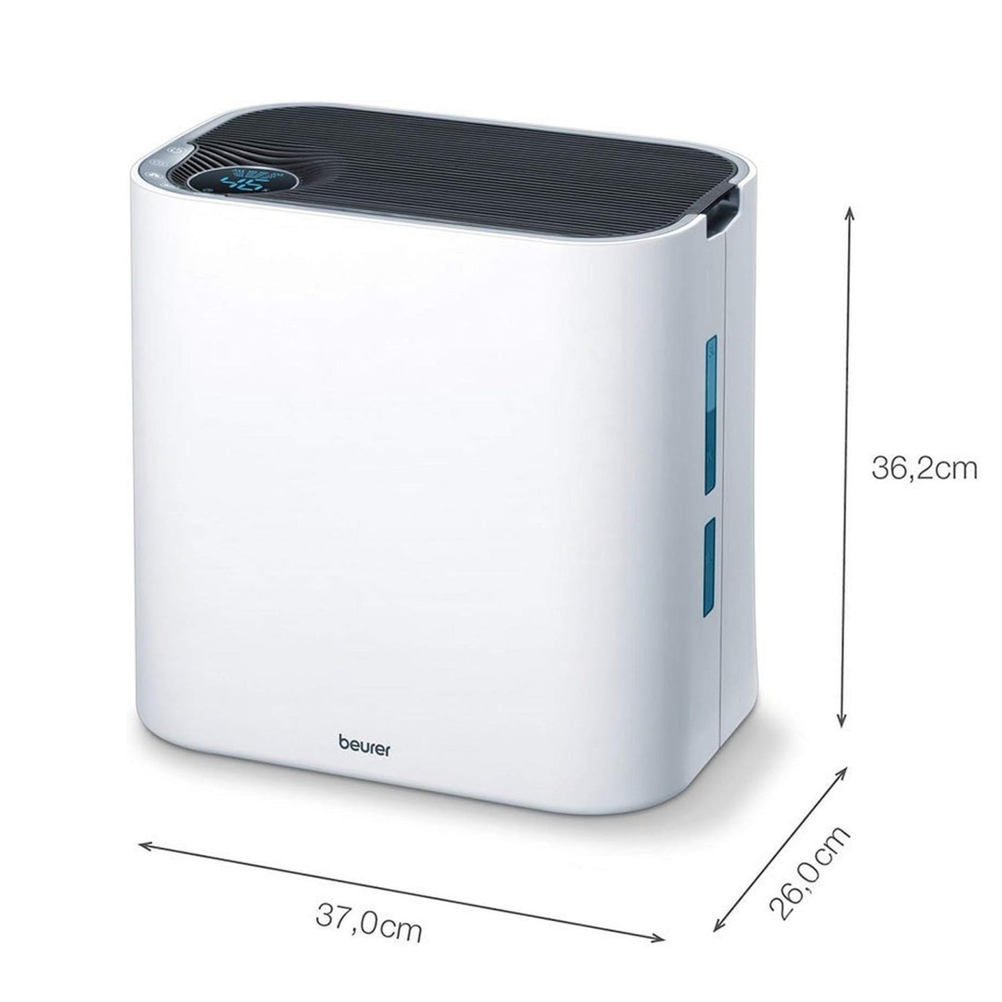 Beurer air purifier and humidifier 2-in-1 LR 330 With a unique touch for your indoor climate with three-layer filter system & air humidification up to 35 m²