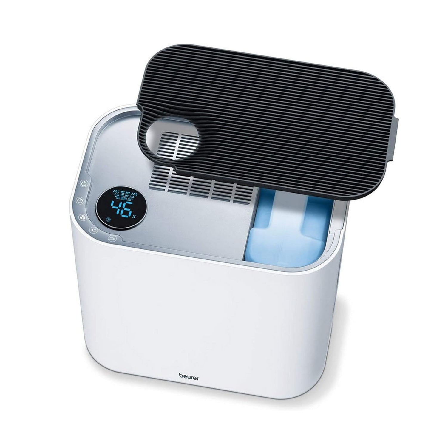 Beurer air purifier and humidifier 2-in-1 LR 330 With a unique touch for your indoor climate with three-layer filter system & air humidification up to 35 m²