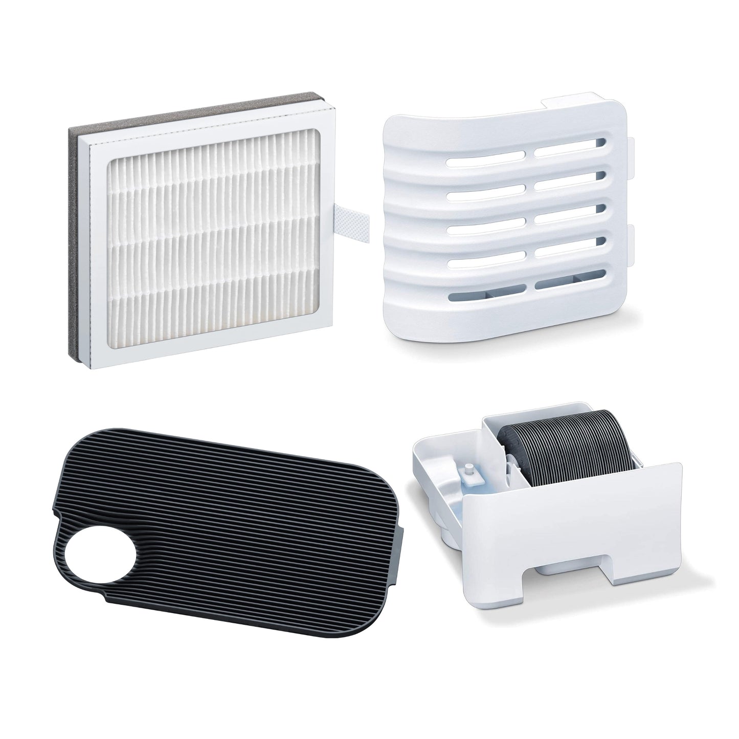 Beurer air purifier and humidifier 2-in-1 LR 330 With a unique touch for your indoor climate with three-layer filter system & air humidification up to 35 m²